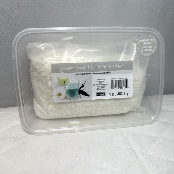 Artminds Simple Serenity Soy Wax Flakes 1 lb / 453.5 g DIY Candle Making - Picture 1 of 4
